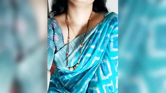Telugu Teacher Aunty Flashing Her Massive Natural Tits Solo