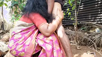 Caught Milf Bent Over In Garden And Fucked Her From Behind