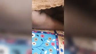 Sucking On My Desi Aunty's Massive Boobs Until She Moans