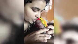 Married Slut Sucking Cock Trying Her First Blowjob On Camera