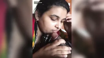Married Slut Sucking Cock Trying Her First Blowjob On Camera