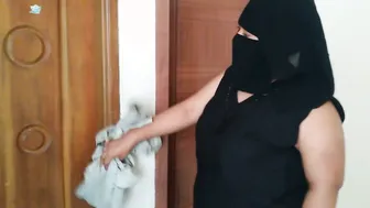 Neighbor Fucking Mature Muslim Aunty During House Cleaning
