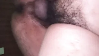 College Boy Stretching His Sexy Aunty Pussy After Classes