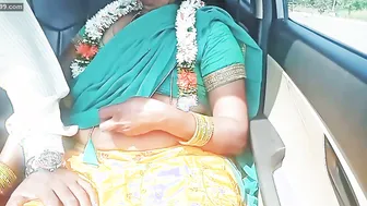 Telugu Aunty Dirty Talking While Getting Fucked In The Car