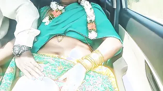 Telugu Aunty Dirty Talking While Getting Fucked In The Car