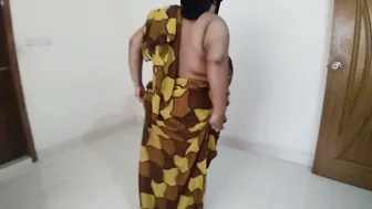 Ripping Saree Off Horny Aunty Fucking Her Ass Till She Cums