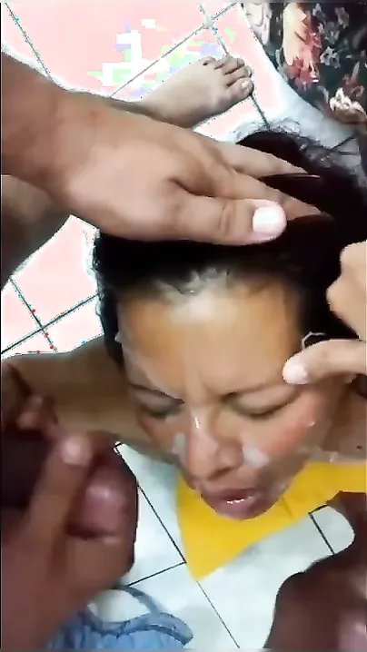 Busty Indian Milf Gangbanged And Covered In Hot Cumshots