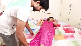 Horny Married Woman Riding Lover While Husband Watches