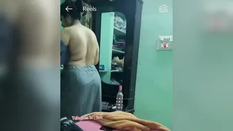 Watching Married Aunty Changing Catching Her Completely Naked