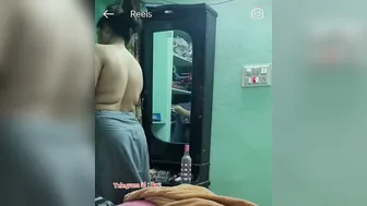 Watching Married Aunty Changing Catching Her Completely Naked