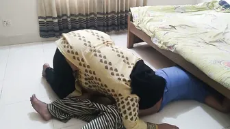 Bbw Widow Aunty Riding The Carpenter Cowgirl On His Cock