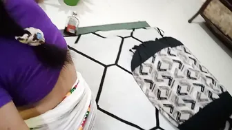 Naughty Indian Aunty Smoking While Getting Fingered Good