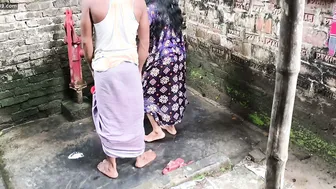 Catching My Step Aunty Bathing And Fucking Her Right There