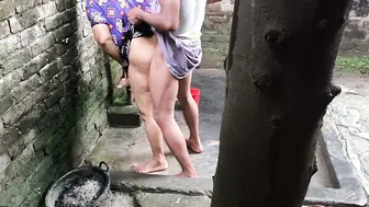 Catching My Step Aunty Bathing And Fucking Her Right There