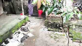 Catching My Step Aunty Bathing And Fucking Her Right There