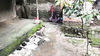 Catching My Step Aunty Bathing And Fucking Her Right There