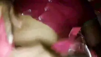 Pressing Indian Aunty's Huge Boobs Before Pounding Her Pussy