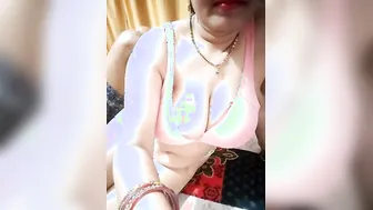 Village Aunty Showing Off Big Tits While Getting Fucked Hard