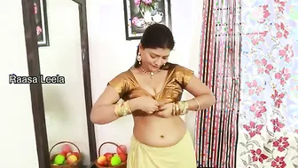 Desi Married Woman Showing Off Her Curves In Bedroom Alone