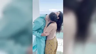 She Moaning Loudly In Seaside Hotel Fuck Session