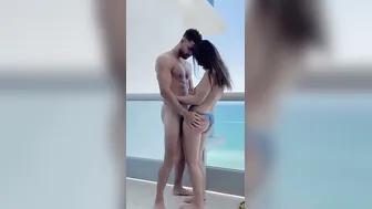 She Moaning Loudly In Seaside Hotel Fuck Session
