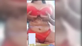 Bharti Jha Teasing In Red Lingerie Before Riding Cock Like A Pornstar
