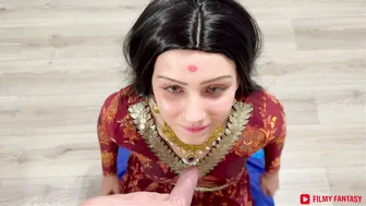 Pissing On Bride Then Fucking Her Hard In Red Sari