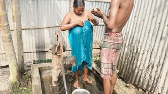 Getting Naughty With My Housewife While Bathing Together