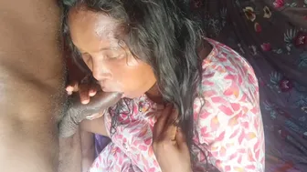 Village Bhabhi Sucking Cock And Getting Her Ass Fucked Hard