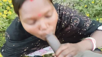 Taking My Neighbors Wife To The Mustard Field For Outdoor Sex