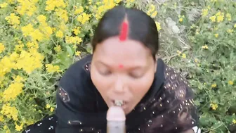 Taking My Neighbors Wife To The Mustard Field For Outdoor Sex