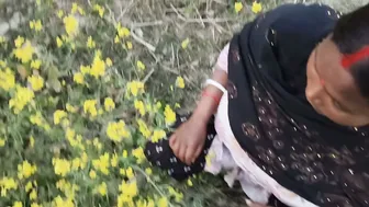 Taking My Neighbors Wife To The Mustard Field For Outdoor Sex