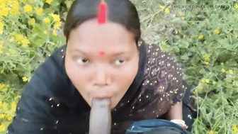 Taking My Neighbors Wife To The Mustard Field For Outdoor Sex