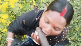 Taking My Neighbors Wife To The Mustard Field For Outdoor Sex