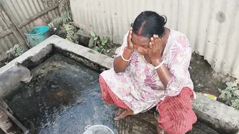 Desi Housewife Sucking My Cock While Taking A Hot Shower