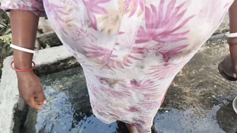 Desi Housewife Sucking My Cock While Taking A Hot Shower