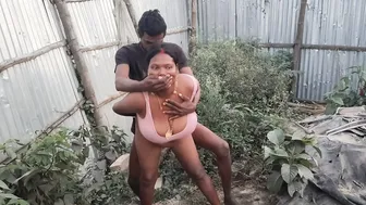 Fucking Desi Wife From Behind Watching Her Ass Bounce Hard