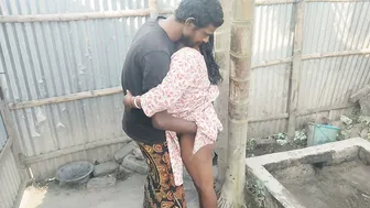 Taking My Neighbor Bhabhi Outside And Fucking Her Hard