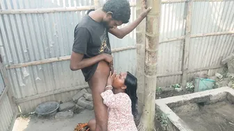 Taking My Neighbor Bhabhi Outside And Fucking Her Hard