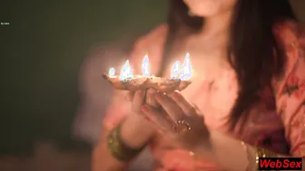 Diwali Celebration Ends With Me Fucking Hot Indian Girlfriend