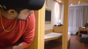 Pizza Delivery Guy Catches Her Masturbating And Joins In