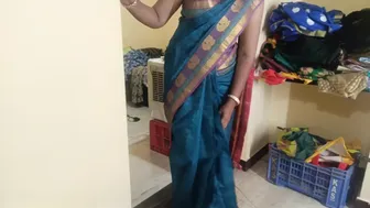Horny Housewife Getting Romanced And Fucked In Pattu Saree