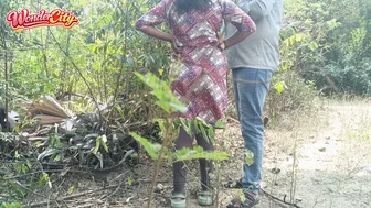 Forest Encounter Turns Wild When Babe Strips For Stranger