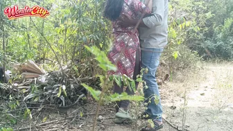 Forest Encounter Turns Wild When Babe Strips For Stranger