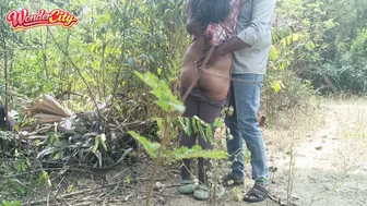 Forest Encounter Turns Wild When Babe Strips For Stranger