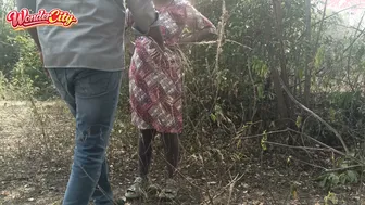 Forest Encounter Turns Wild When Babe Strips For Stranger