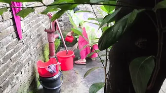 Watching Aunty Heading To Bath After Hugging And Fucking Her Ass