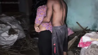 Hugging Cousin From Behind While Cleaning And Anal Pounding