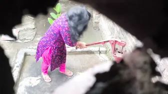 Watching Step Aunty And Uncle Fucking Dirty In The Bathroom