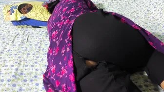 Hugging My Aunty Tight At Night And Fucking Her Ass When Alone